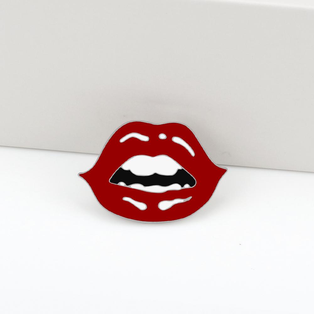 Creative Sexy Red Lips Brooch Cartoon Fashion Punk Enamel Pins For Women Backpack Lapel Badges Jewelry Friends Gifts Accessories
Creative Sexy Red Lips Brooch Cartoon Fashion Punk Enamel Pins For Women Backpack Lapel Badges Jewelry Friends Gifts Accessories