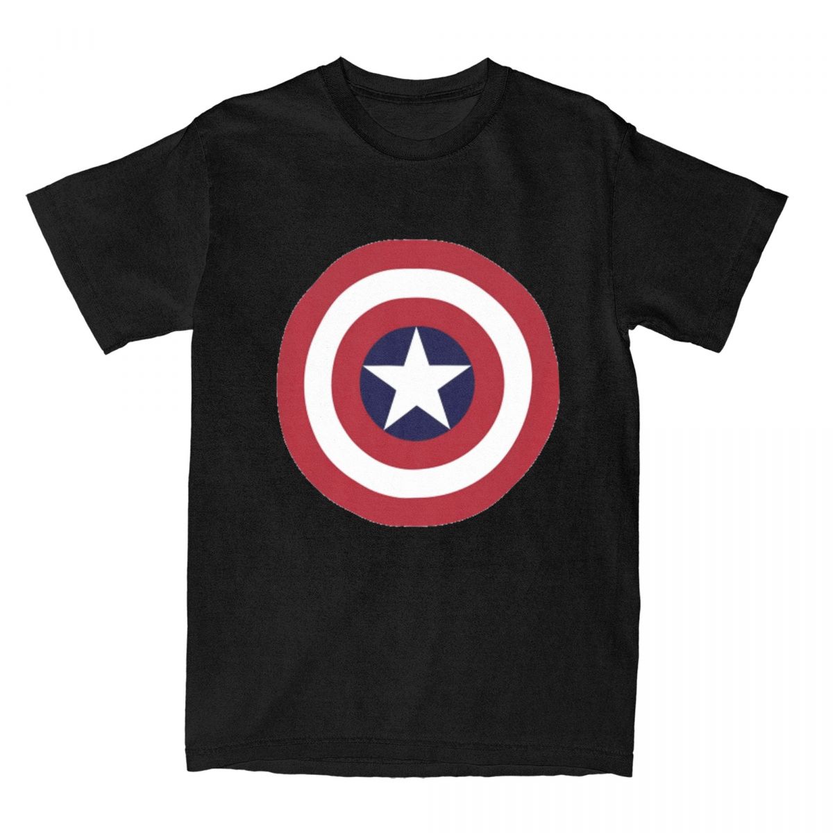 Vintage Hero Captain America Printed T-shirt Men s and Women s Summer Cotton T-shirt Casual Fashion Street Short Sleeve S
Vintage Hero Captain America Printed T-shirt Men s and Women s Summer Cotton T-shirt Casual Fashion Street Short Sleeve S