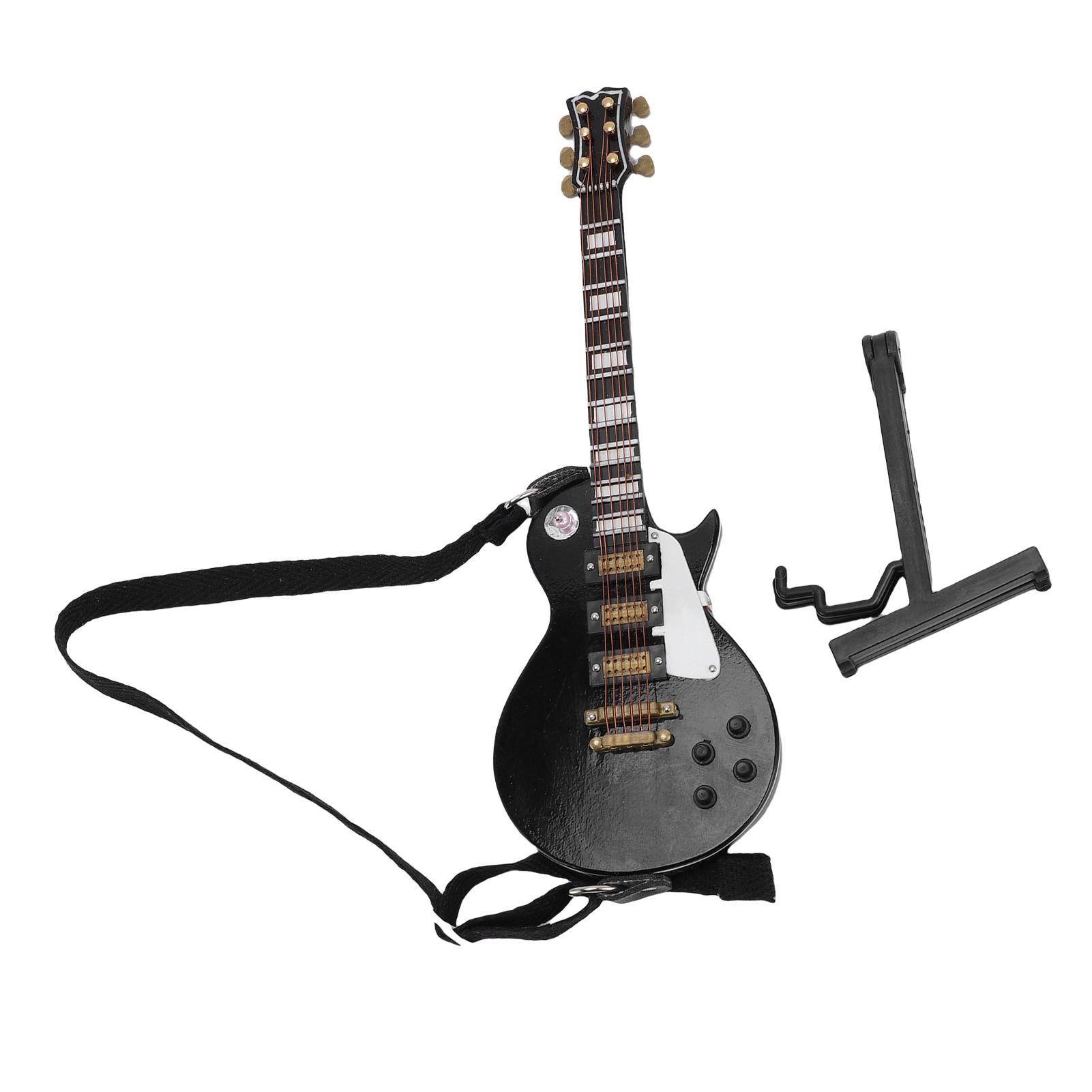 Миниатюрная модель электрогитары 18 см с подставкой и чехлом Деревянный музыкальный инструмент Орнамент для украшения дома, стола, полок
Миниатюрная модель электрогитары 18 см с подставкой и чехлом Деревянный музыкальный инструмент Орнамент для украшения дома, стола, полок