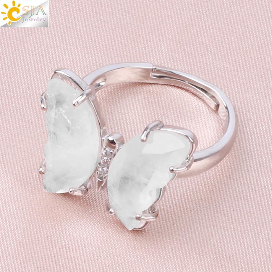 Gold Color Crystal Ring Natural Gemstone Butterfly Rings for Women Amethysts Lapis Lazui Pink Quartz Adjustable Engagement H125
Gold Color Crystal Ring Natural Gemstone Butterfly Rings for Women Amethysts Lapis Lazui Pink Quartz Adjustable Engagement H125
