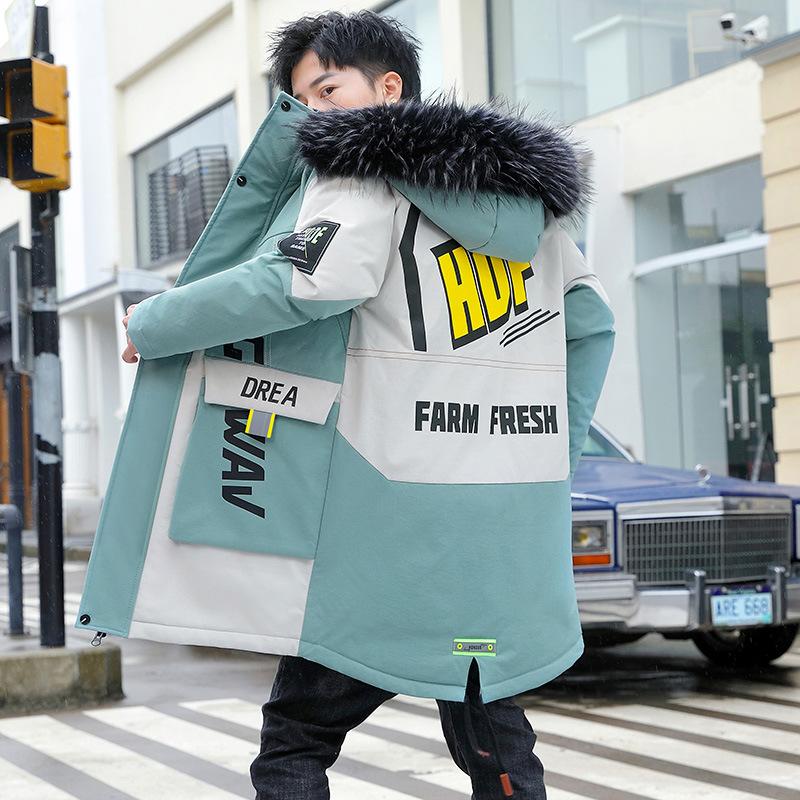 Новая зимняя теплая куртка молодежная мода тренд популярный логотип повседневные пальто мужские хлопковые стеганые куртки больших размеров XXXXL циан
Новая зимняя теплая куртка молодежная мода тренд популярный логотип повседневные пальто мужские хлопковые стеганые куртки больших размеров XXXXL циан