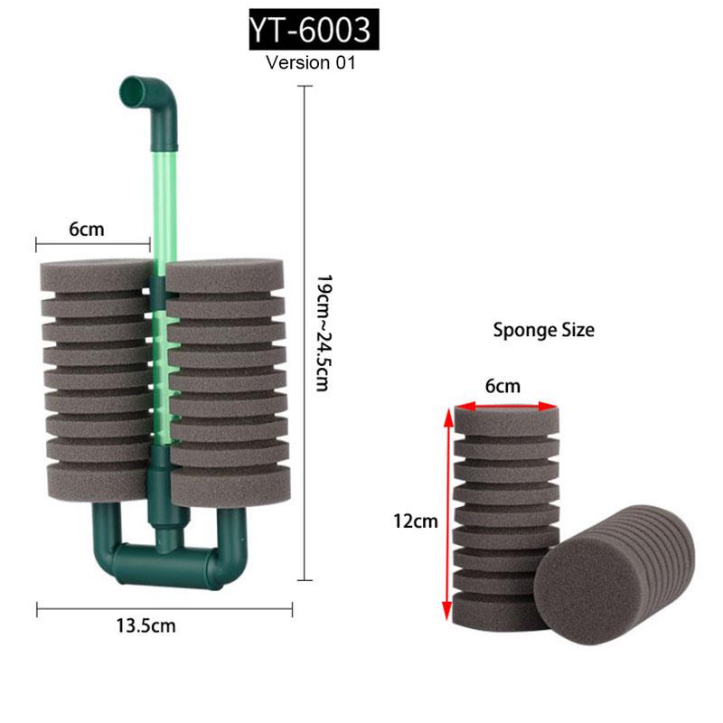 Новый биогубчатый фильтр для аквариума, аквариума для рыб, пруда для креветок, воздушный насос, биохимическая фильтрация, бесшумная пена, аквариумные аксессуары
Новый биогубчатый фильтр для аквариума, аквариума для рыб, пруда для креветок, воздушный насос, биохимическая фильтрация, бесшумная пена, аквариумные аксессуары