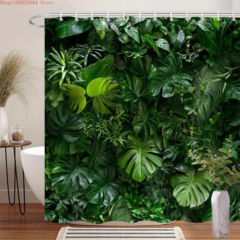 1Pc Tropical Jungle Shower Curtain - With Hooks Waterproof Mildew Proof Easy Install Washable W60H190(CM)-1 Pcs
1Pc Tropical Jungle Shower Curtain - With Hooks Waterproof Mildew Proof Easy Install Washable W60H190(CM)-1 Pcs