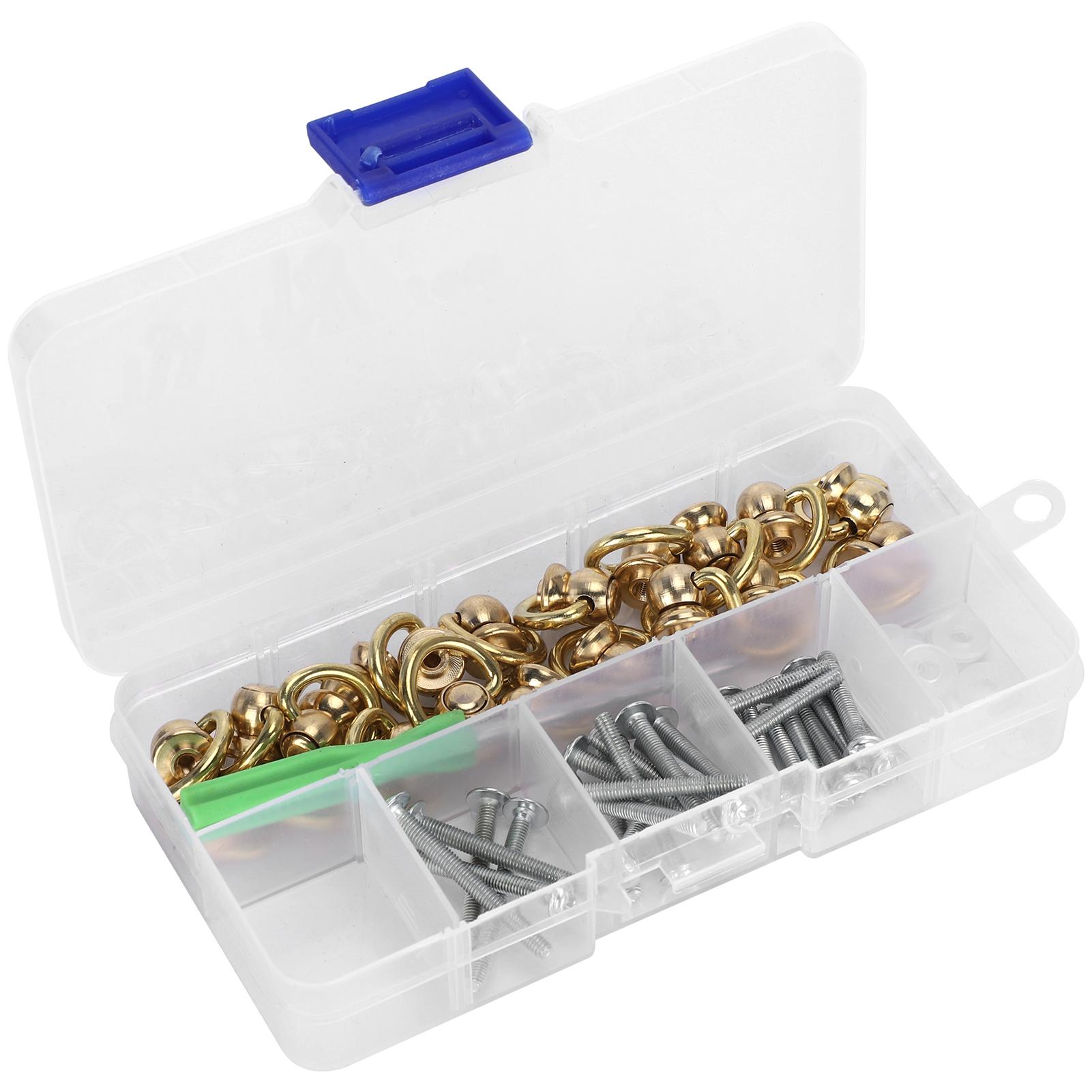 D Ring Rivets Rotating Ball Stud Button Brass Buckle Handle Connector Craft Supplies KQ-603
D Ring Rivets Rotating Ball Stud Button Brass Buckle Handle Connector Craft Supplies KQ-603