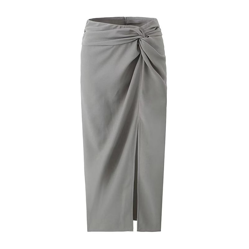 Laser Lazer Fashion Gray Button Skirt Minimalist Fancy Split Stylish Sexy Midi Skirt Grey M
Laser Lazer Fashion Gray Button Skirt Minimalist Fancy Split Stylish Sexy Midi Skirt Grey M