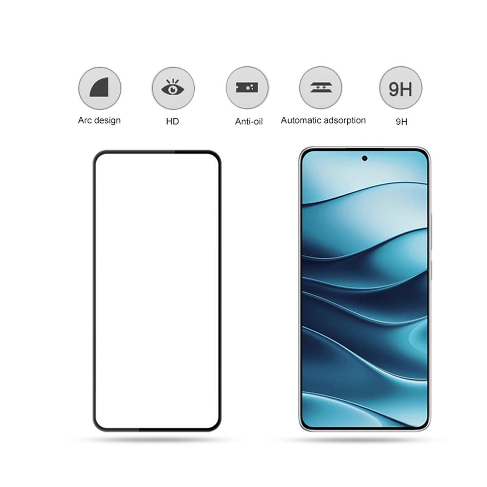 MOCOLO For Xiaomi Redmi Note 14 5G Screen Protector Anti-Shatter Silk Printing Tempered Glass Film Black
MOCOLO For Xiaomi Redmi Note 14 5G Screen Protector Anti-Shatter Silk Printing Tempered Glass Film Black