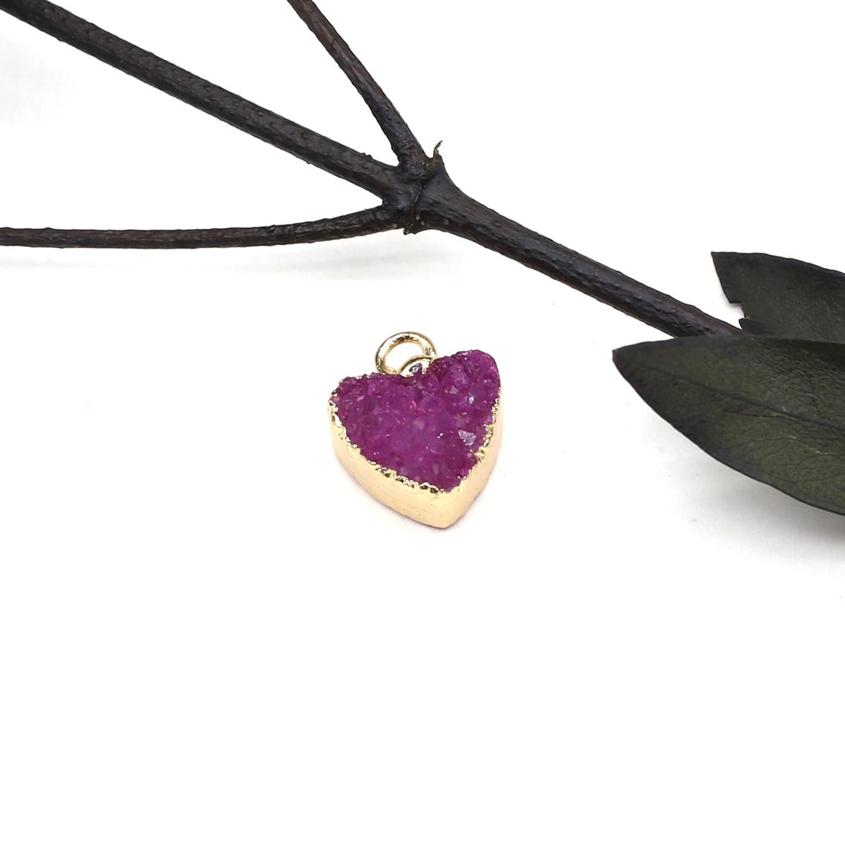 1 шт. маленький натуральный камень с золотым обернутым краем кулон в форме сердца хрустальный бутон подвески для изготовления ювелирных изделий DIY ожерелье браслет серьги аксессуары 12 мм 12x12mm
1 шт. маленький натуральный камень с золотым обернутым краем кулон в форме сердца хрустальный бутон подвески для изготовления ювелирных изделий DIY ожерелье браслет серьги аксессуары 12 мм 12x12mm