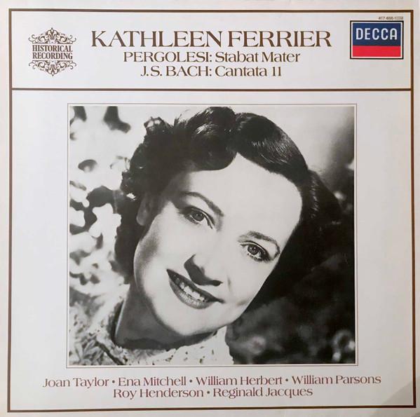 LP Record KATHLEEN FERRIER Pergolesi Stabat Mater J.S.Bach 4174661 DECCA 1987 Netherland Classical Used
LP Record KATHLEEN FERRIER Pergolesi Stabat Mater J.S.Bach 4174661 DECCA 1987 Netherland Classical Used