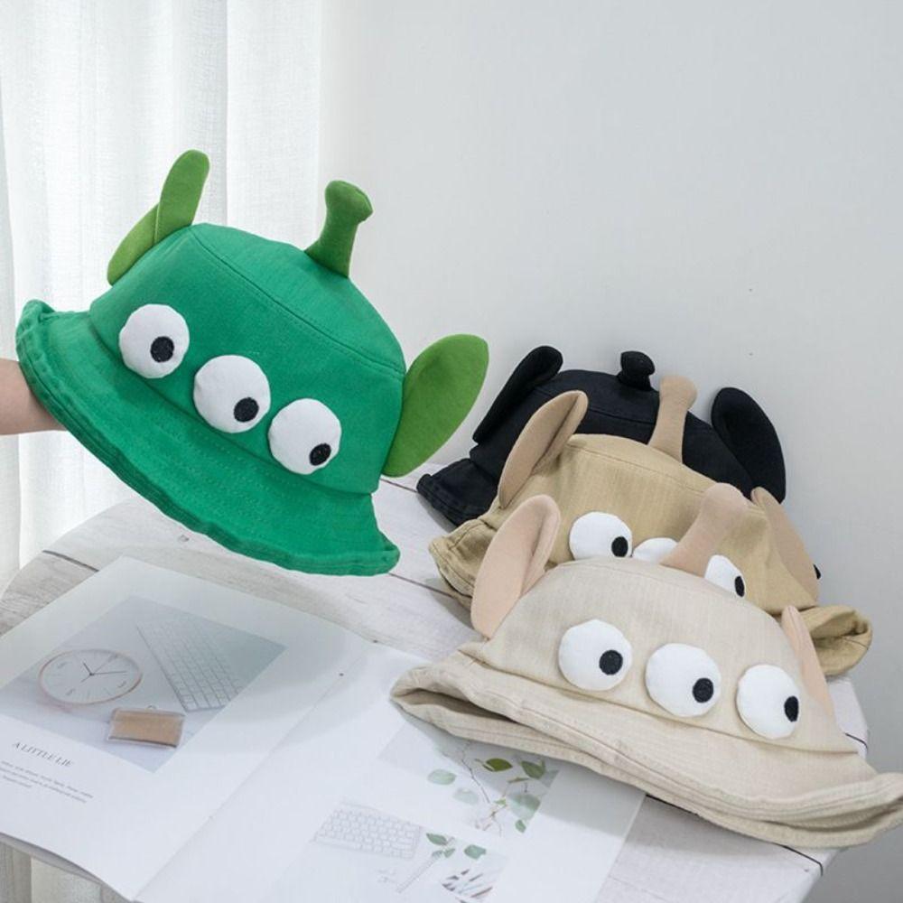 Lightweight Big Ear Fisherman Hat Sunscreen Cartoon Sun Hat Three Eyes Bucket Hats Fishing Caps чорний
Lightweight Big Ear Fisherman Hat Sunscreen Cartoon Sun Hat Three Eyes Bucket Hats Fishing Caps чорний