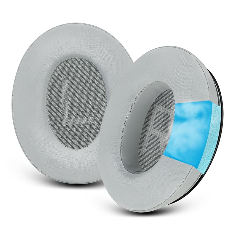 GEVO ear pads ear cushion cooling pad cold sensation for replacement headphone cover QuietComfort 35 & 35ii(QC35 Applicable to QC35ii) Applies to
GEVO ear pads ear cushion cooling pad cold sensation for replacement headphone cover QuietComfort 35 & 35ii(QC35 Applicable to QC35ii) Applies to