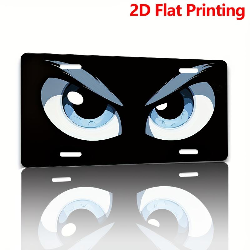 Vintage Cartoon Angry Blue Eyes License Plate D Flat Aluminum Tin Sign Wall Art Decor for Garage Bar Man Cave and Car Front Pla 15x30cm(5.9x7.8inch)
Vintage Cartoon Angry Blue Eyes License Plate D Flat Aluminum Tin Sign Wall Art Decor for Garage Bar Man Cave and Car Front Pla 15x30cm(5.9x7.8inch)