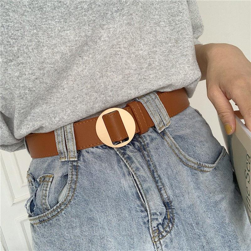 Fashionable Pu Round Buckle Womens Belt In Classic Colors For Trendy Fall Outfits YellowBrown Round 3.5
Fashionable Pu Round Buckle Womens Belt In Classic Colors For Trendy Fall Outfits YellowBrown Round 3.5