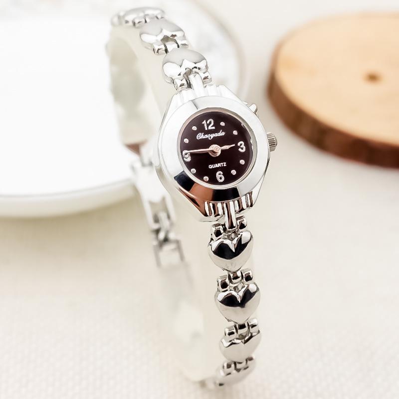 Женские часы-браслет с подвеской в виде сердца в корейском стиле - Элегантный тонкий ремешок, Изысканные студенческие наручные часы
Женские часы-браслет с подвеской в виде сердца в корейском стиле - Элегантный тонкий ремешок, Изысканные студенческие наручные часы