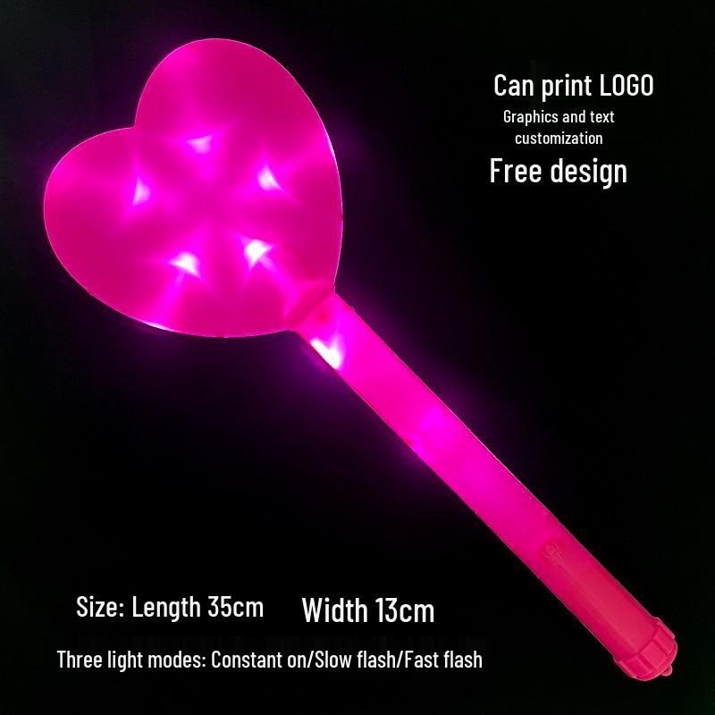 Heart-Shaped Fluorescent Star Cheer Stick for Concerts and Parties
Heart-Shaped Fluorescent Star Cheer Stick for Concerts and Parties