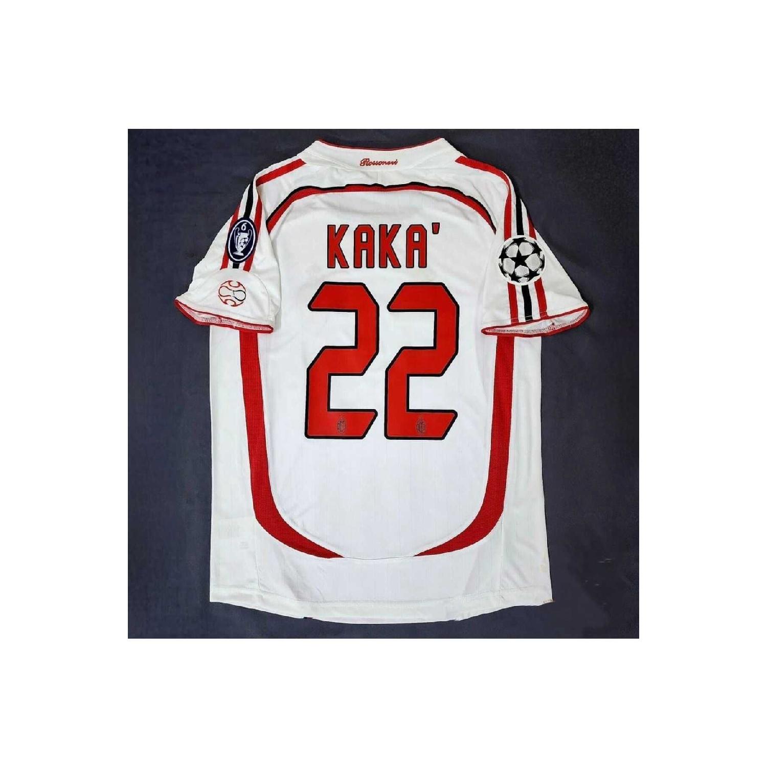 Винтажная майка Кака Лейте Финал Лиги чемпионов Афин 2007 года S белый
Винтажная майка Кака Лейте Финал Лиги чемпионов Афин 2007 года S белый