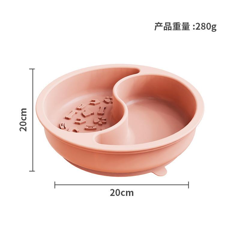 Pet silicone suction cup double bowl dog basin feeding basin dog bowl anti-knock outdoor products dog rice bowl slow food bowl licking bowl розовый
Pet silicone suction cup double bowl dog basin feeding basin dog bowl anti-knock outdoor products dog rice bowl slow food bowl licking bowl розовый