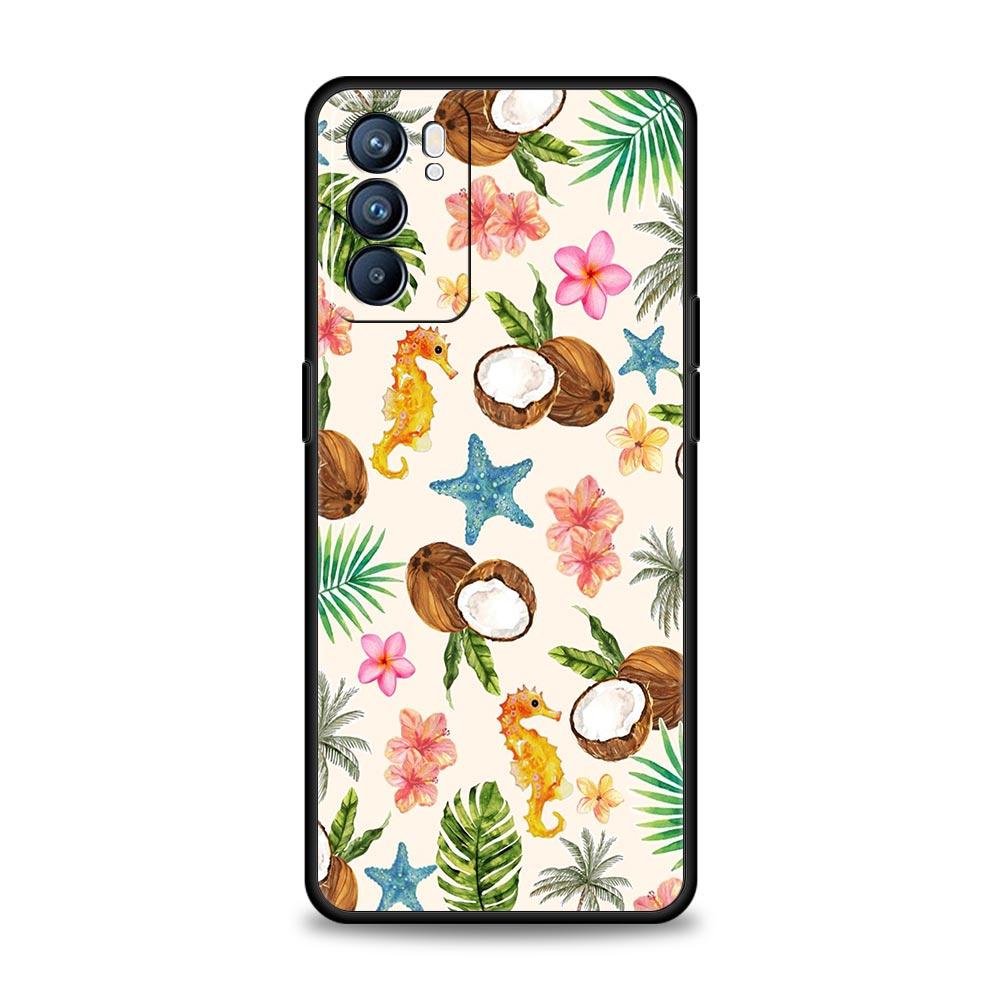Summer Coconut Phone Case For Oppo A54 A53 A52 A15 A95 A16 A78 A79 A80 A98 4G Find X5 X6 Reno10 12 13 F Pro 5G Cover Oppo A95
Summer Coconut Phone Case For Oppo A54 A53 A52 A15 A95 A16 A78 A79 A80 A98 4G Find X5 X6 Reno10 12 13 F Pro 5G Cover Oppo A95
