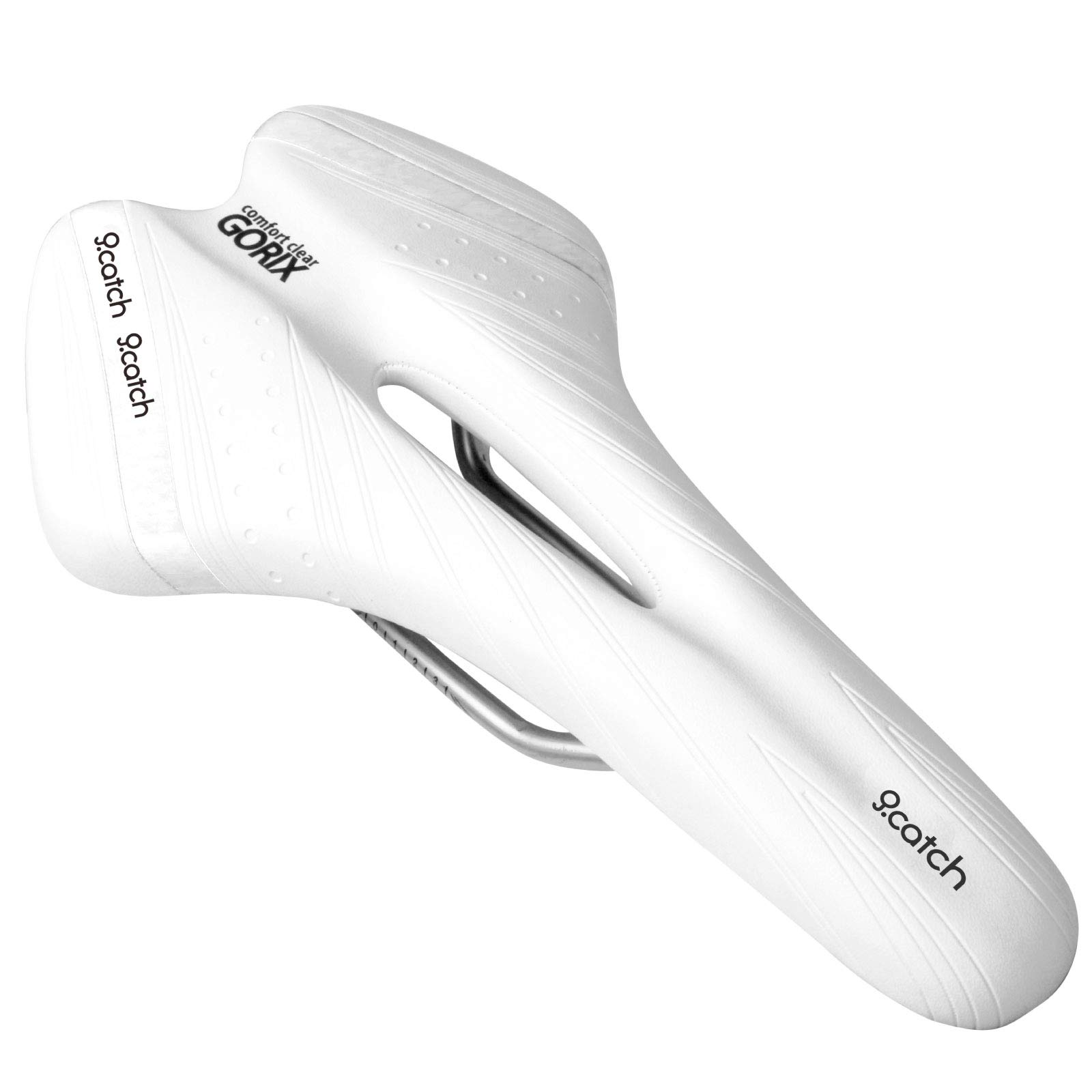 GORIX Bicycle Saddle Low Comfortable for Your Buttocks A6-1 (Full White) - Rebound,
GORIX Bicycle Saddle Low Comfortable for Your Buttocks A6-1 (Full White) - Rebound,