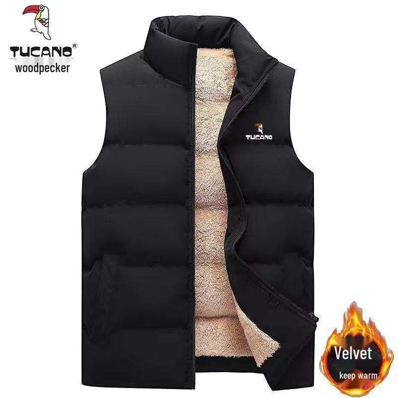 Woodpecker Plus Men s Velvet Lambswool Vest - Thickened Warm Sleeveless Outerwear for Autumn/Winter 3XL (suggested for 170-185cm)
Woodpecker Plus Men s Velvet Lambswool Vest - Thickened Warm Sleeveless Outerwear for Autumn/Winter 3XL (suggested for 170-185cm)