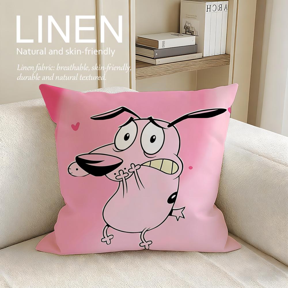 Animation Courage Dog Cushion Cover Pillowcase Set Pcs x x Breathable Washable Sofa Cushion Cover 30X30cm
Animation Courage Dog Cushion Cover Pillowcase Set Pcs x x Breathable Washable Sofa Cushion Cover 30X30cm