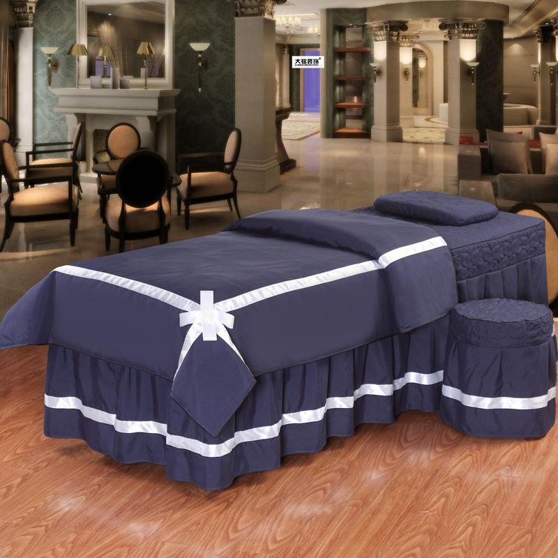 Simple Beauty Bed Cover Four Piece Set Solid Color Edging Square Bed Bedding Massage Pattern Embroidery Home Textile Products 185x70cm Four sets&set
Simple Beauty Bed Cover Four Piece Set Solid Color Edging Square Bed Bedding Massage Pattern Embroidery Home Textile Products 185x70cm Four sets&set