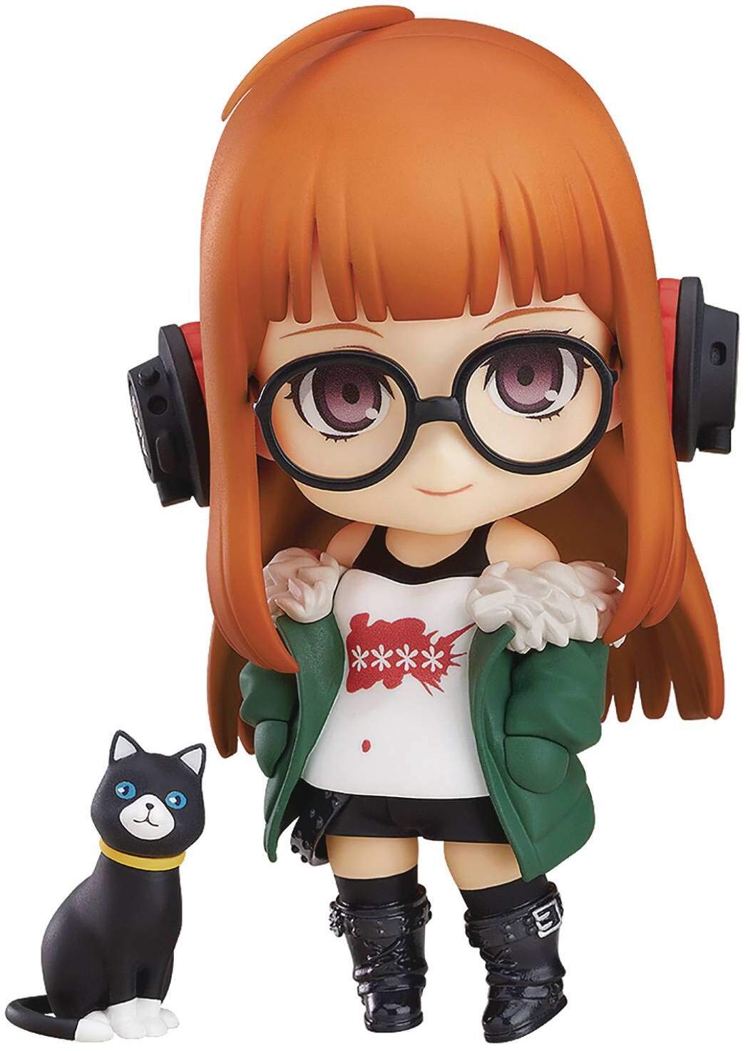 Nendoroid Persona 5 Сакура Футаба ABS ПВХ раскрашенная подвижная фигурка нестандартного масштаба & чёрный
Nendoroid Persona 5 Сакура Футаба ABS ПВХ раскрашенная подвижная фигурка нестандартного масштаба & чёрный