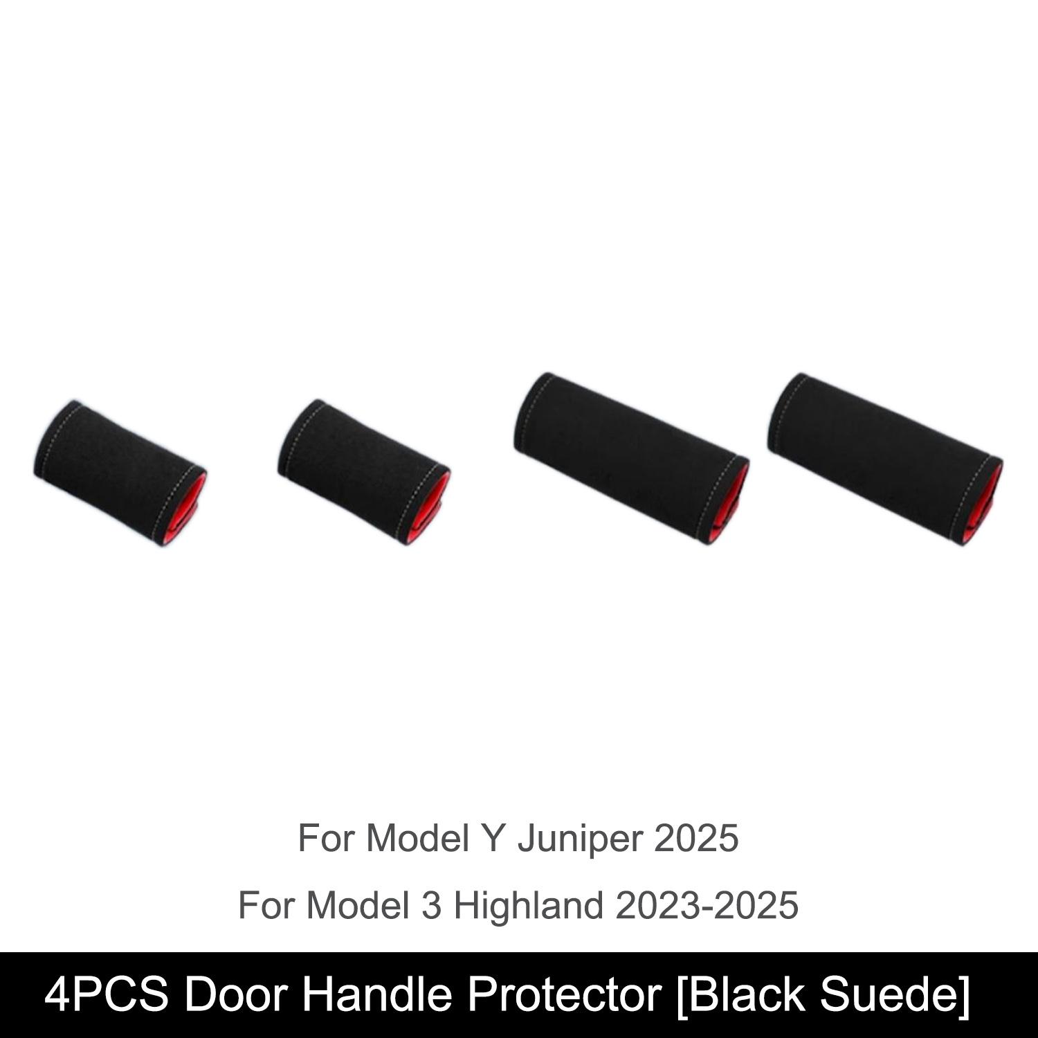 For Tesla Model Y Juniper 4PCS Car Door Inner Handle Protector Cover Suede Leather for Model 3/Y Door Handle Gloves Accessories For Y Juniper Black
For Tesla Model Y Juniper 4PCS Car Door Inner Handle Protector Cover Suede Leather for Model 3/Y Door Handle Gloves Accessories For Y Juniper Black