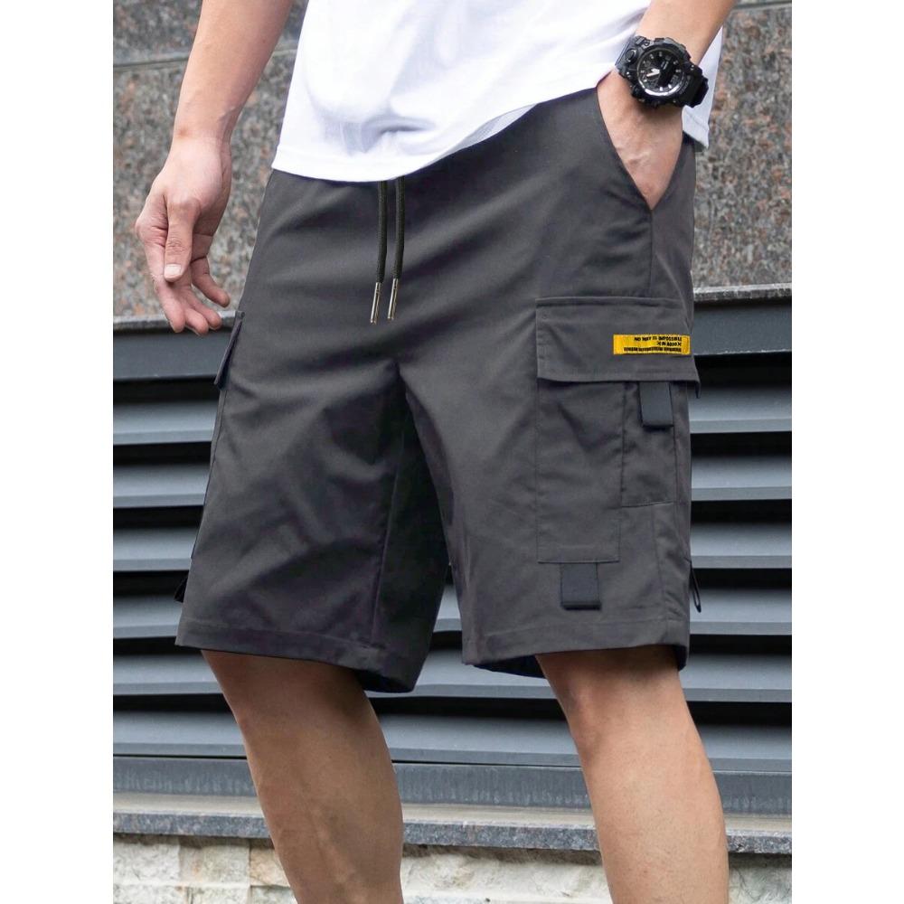Men Summer Cargo Five Points Shorts, Loose Casual Multi-Pocket Sports Half Pants XS сірий колір
Men Summer Cargo Five Points Shorts, Loose Casual Multi-Pocket Sports Half Pants XS сірий колір