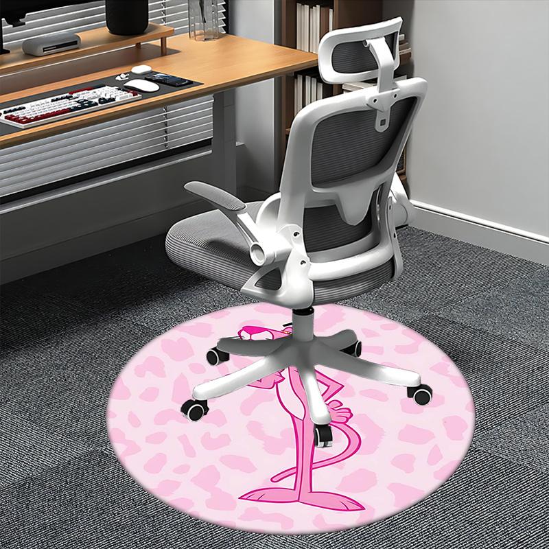 Pink Panther,Animal Print Chair mat Round Rug Office carpet, Non slip, Suitable for Living Rooms, Bedrooms,Decor1205644a 80cm by 80cm
Pink Panther,Animal Print Chair mat Round Rug Office carpet, Non slip, Suitable for Living Rooms, Bedrooms,Decor1205644a 80cm by 80cm