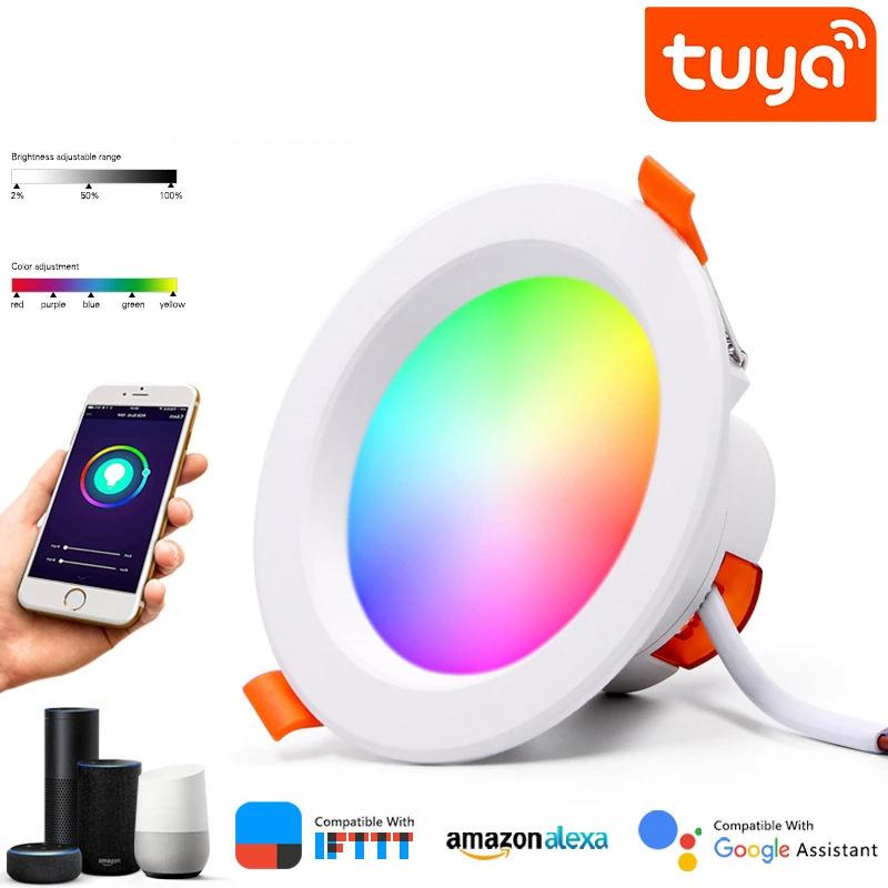 Tuya LED RGB WIFI Умный потолочный светильник переменного тока 110 В 220 В Точечное затемнение 5 Вт 7 Вт 9 Вт 15 Вт Bluetooth Утопленный в светодиодный потолочный светильник
Tuya LED RGB WIFI Умный потолочный светильник переменного тока 110 В 220 В Точечное затемнение 5 Вт 7 Вт 9 Вт 15 Вт Bluetooth Утопленный в светодиодный потолочный светильник