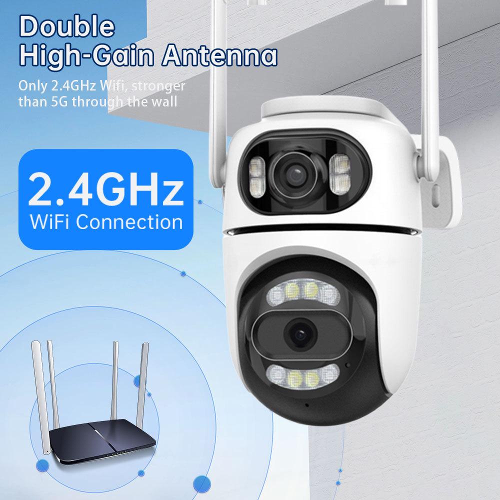 Icsee Waterproof Dome Camera: HD Night Vision, Two-Way Audio, WiFi & Bluetooth Enabled
Icsee Waterproof Dome Camera: HD Night Vision, Two-Way Audio, WiFi & Bluetooth Enabled