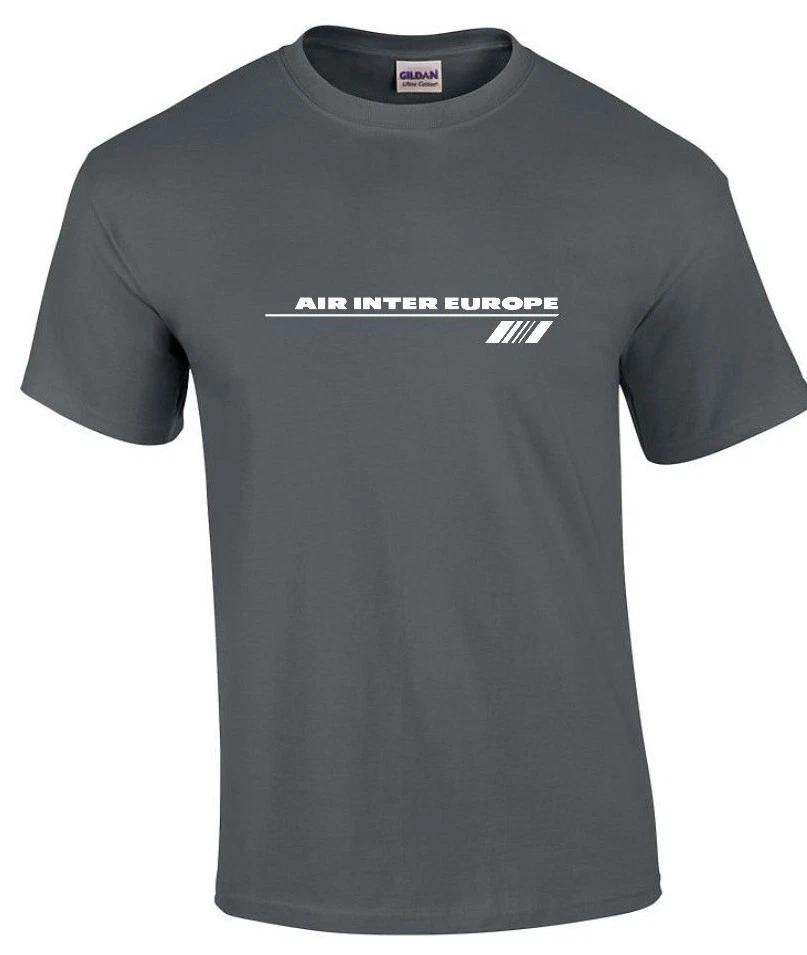 Air Inter Europe White Logo French Airline Aviation Charcoal Gray Cotton T-Shirt M
Air Inter Europe White Logo French Airline Aviation Charcoal Gray Cotton T-Shirt M
