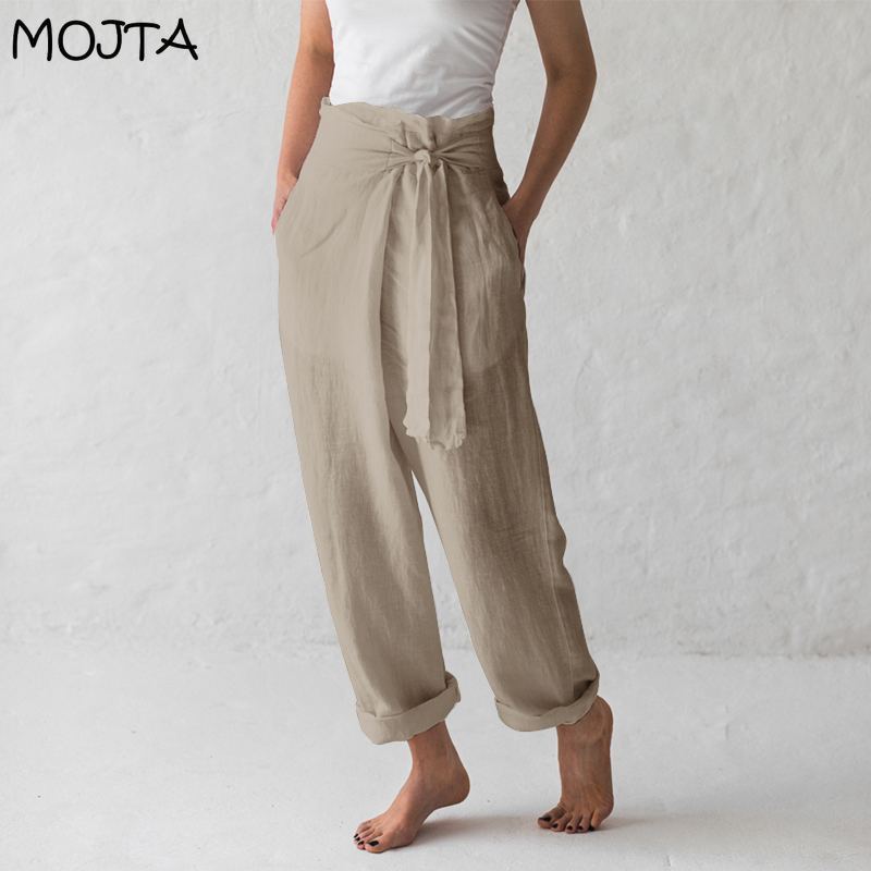 Летние женские широкие брюки сплошного цвета с высокой талией, хлопковые льняные длинные брюки, брюки больших размеров
Летние женские широкие брюки сплошного цвета с высокой талией, хлопковые льняные длинные брюки, брюки больших размеров