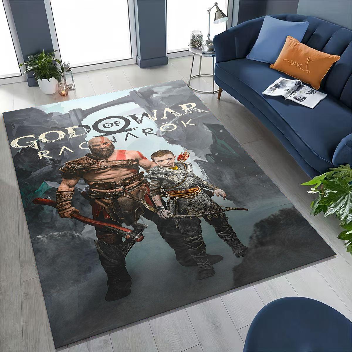 Classics God of War Kratos 3A Game Gamer Rug for Bedroom Living Room Sofa Home Doormat Decor, Large Kids Play Non-slip Floor Mat 40x60cm( 15x23in )
Classics God of War Kratos 3A Game Gamer Rug for Bedroom Living Room Sofa Home Doormat Decor, Large Kids Play Non-slip Floor Mat 40x60cm( 15x23in )