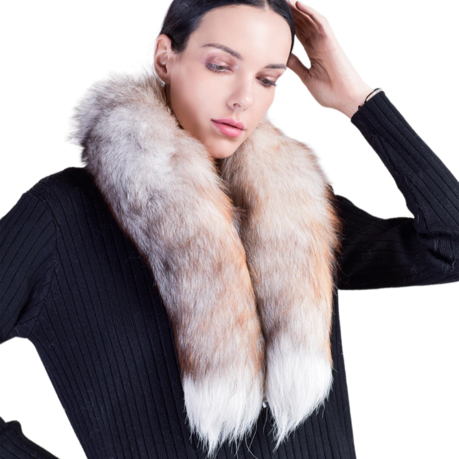 Furry Faux Furs Tail Scarf for Girl Women Winter Neck Warmer Evening Party Scarf Neck Wrap Warm Scarf Dating Collar Scarf
Furry Faux Furs Tail Scarf for Girl Women Winter Neck Warmer Evening Party Scarf Neck Wrap Warm Scarf Dating Collar Scarf