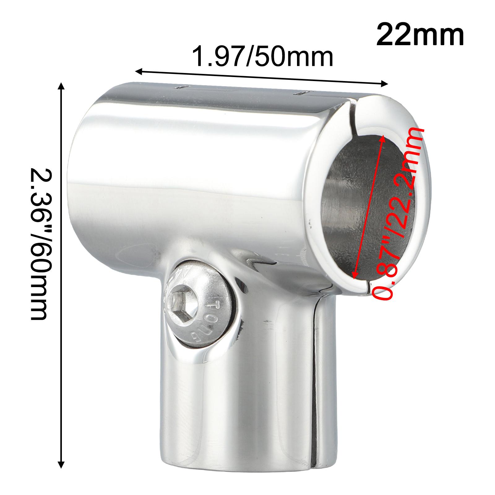 1 Pc 316 Stainless Steel Marine Handrail 90° Joint Connector Yacht Fasteners 22/25MM Pipe Fitting Rowing Boat Yacht Accessory
1 Pc 316 Stainless Steel Marine Handrail 90° Joint Connector Yacht Fasteners 22/25MM Pipe Fitting Rowing Boat Yacht Accessory