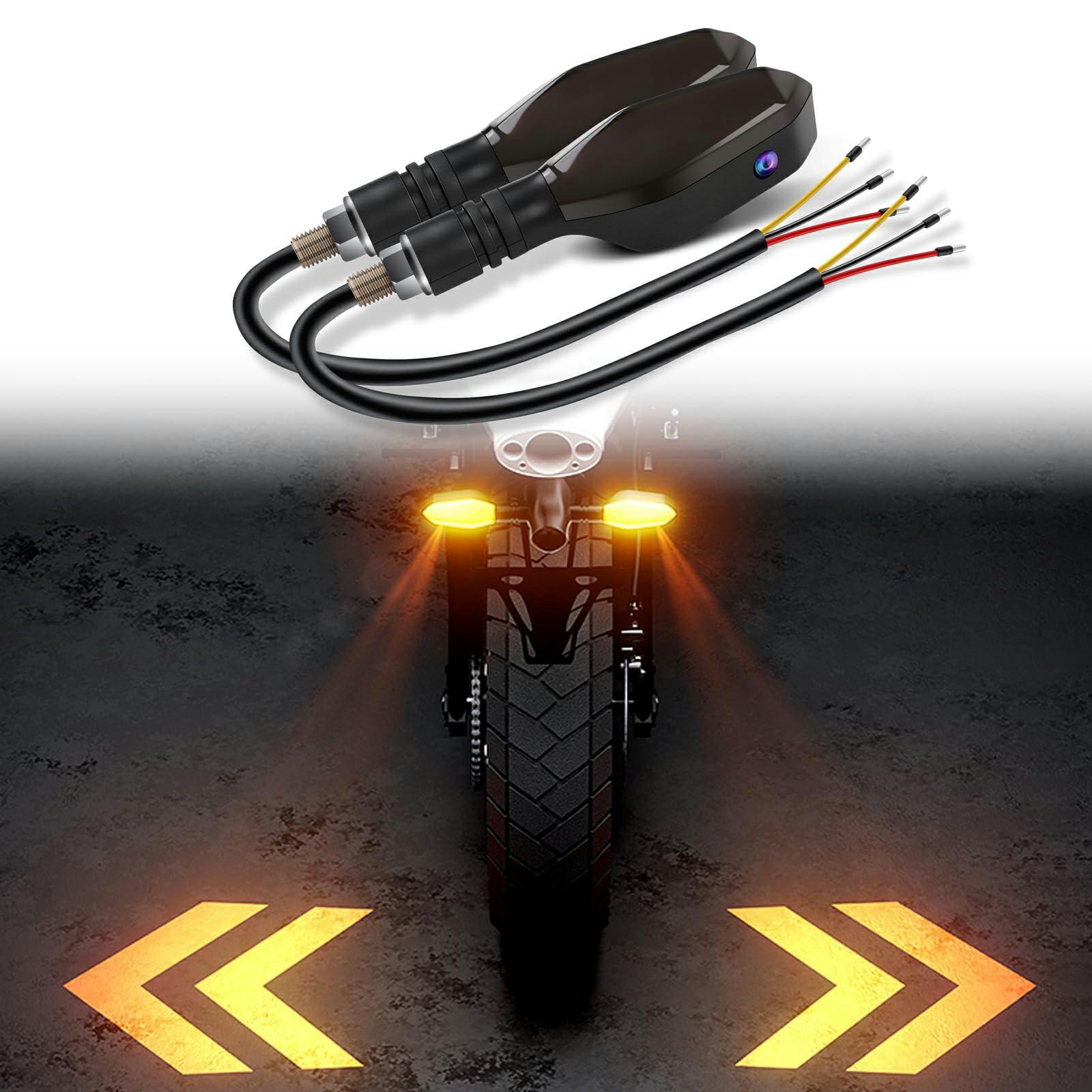 2Pcs Motorcycle LED Projection Turn Signal Light Ground Illumination Warning Lamp for Electric Vehicles Type A
2Pcs Motorcycle LED Projection Turn Signal Light Ground Illumination Warning Lamp for Electric Vehicles Type A