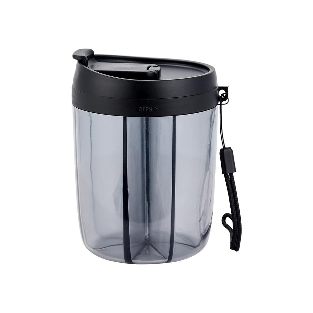 Portable Pill Cup Bottle Organizer 6-Compartment Vitamins Travel Pill Case Box Reduce Bacterial Flip Lid Hands Free Design чёрный
Portable Pill Cup Bottle Organizer 6-Compartment Vitamins Travel Pill Case Box Reduce Bacterial Flip Lid Hands Free Design чёрный