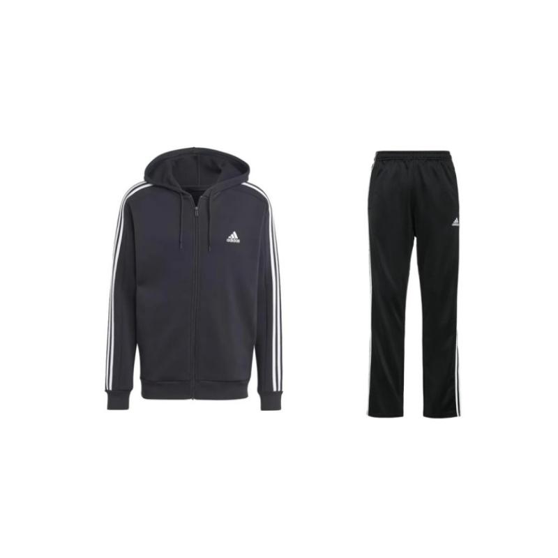 Adidas Full-Zip Hoodie Fleece Striped Design Long Sleeve Top Comfortable Mid-Waist Long Pants Sweatshirt Set Unisex Hoodies Black IB4029+TR30PR M
Adidas Full-Zip Hoodie Fleece Striped Design Long Sleeve Top Comfortable Mid-Waist Long Pants Sweatshirt Set Unisex Hoodies Black IB4029+TR30PR M