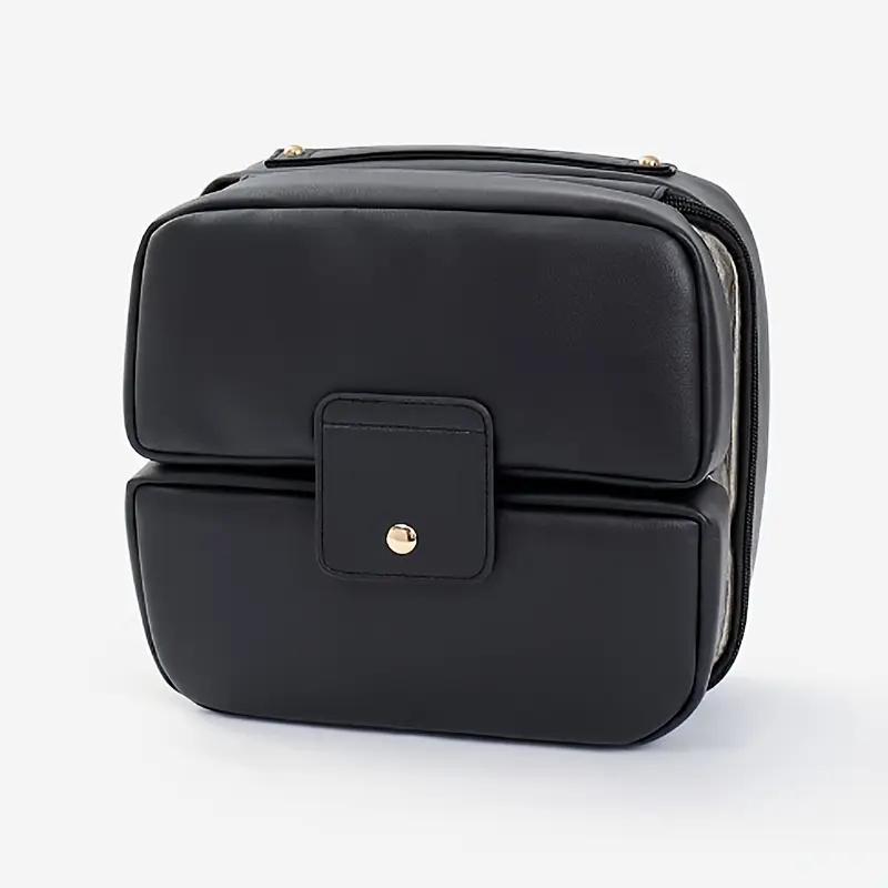Portable Foldable Makeup Brushes Comestic Tools Organizer Cosmetic Bag with Multiple Compartments Travel Toiletry Storage Pouch чорний
Portable Foldable Makeup Brushes Comestic Tools Organizer Cosmetic Bag with Multiple Compartments Travel Toiletry Storage Pouch чорний