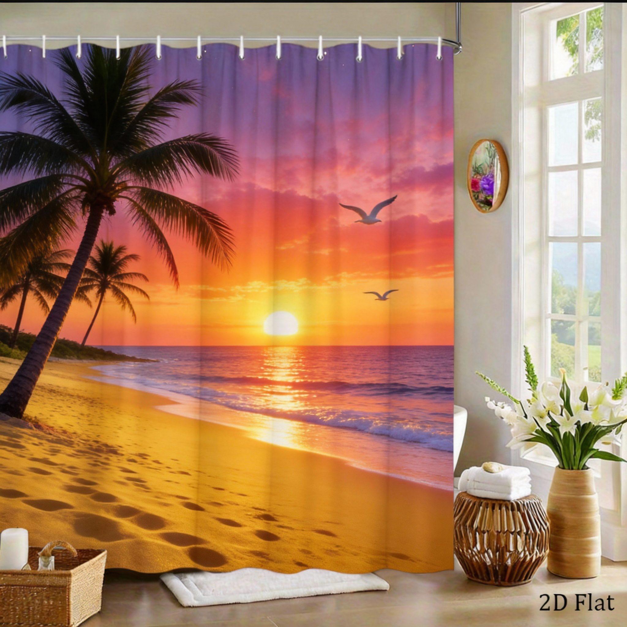 Desert Sunset Shower Curtain Cactus Landscape Print with Snowy Mountains Polyester Bath Curtain with Hooks for Boho Decor 90X180cm(35x70in)
Desert Sunset Shower Curtain Cactus Landscape Print with Snowy Mountains Polyester Bath Curtain with Hooks for Boho Decor 90X180cm(35x70in)