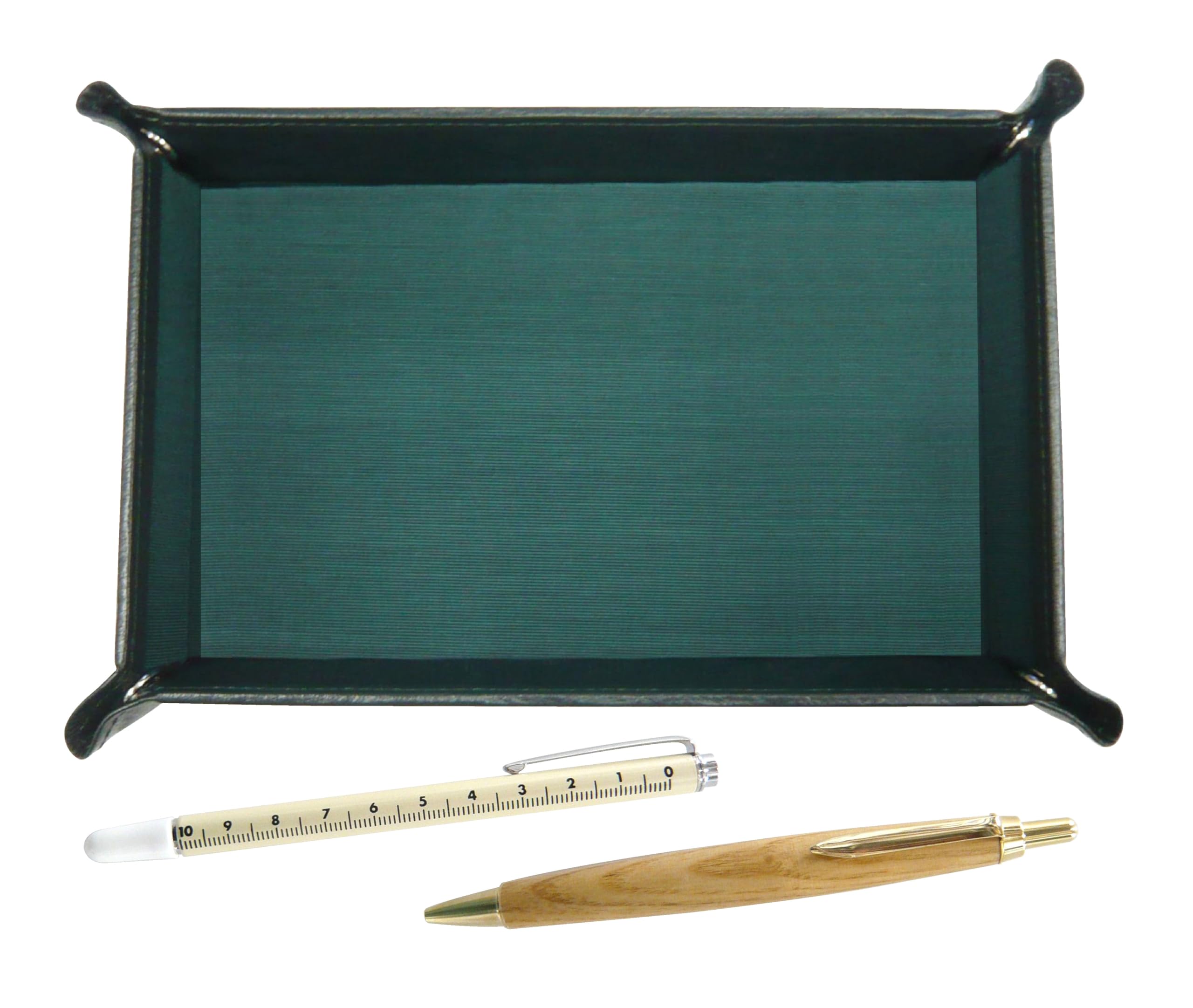 Japanese moss green cowhide pen tray slide measure indicator stick and maple wood shaft retro ballpoint pen set TRAMG-708W-HS47S
Japanese moss green cowhide pen tray slide measure indicator stick and maple wood shaft retro ballpoint pen set TRAMG-708W-HS47S