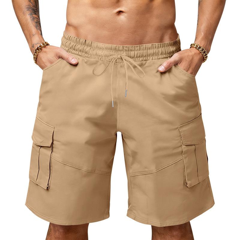 Men s Multi Pocket Cargo Shorts Elastic Waist Drawstring Casual Summer Shorts Loose Fit Outdoor Workwear Shorts 3XL хакі
Men s Multi Pocket Cargo Shorts Elastic Waist Drawstring Casual Summer Shorts Loose Fit Outdoor Workwear Shorts 3XL хакі