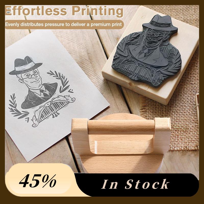 A60Z Top Linoleum Block Printing Tool Wood Baren For Printmaking Beech Block Printing Tool
A60Z Top Linoleum Block Printing Tool Wood Baren For Printmaking Beech Block Printing Tool
