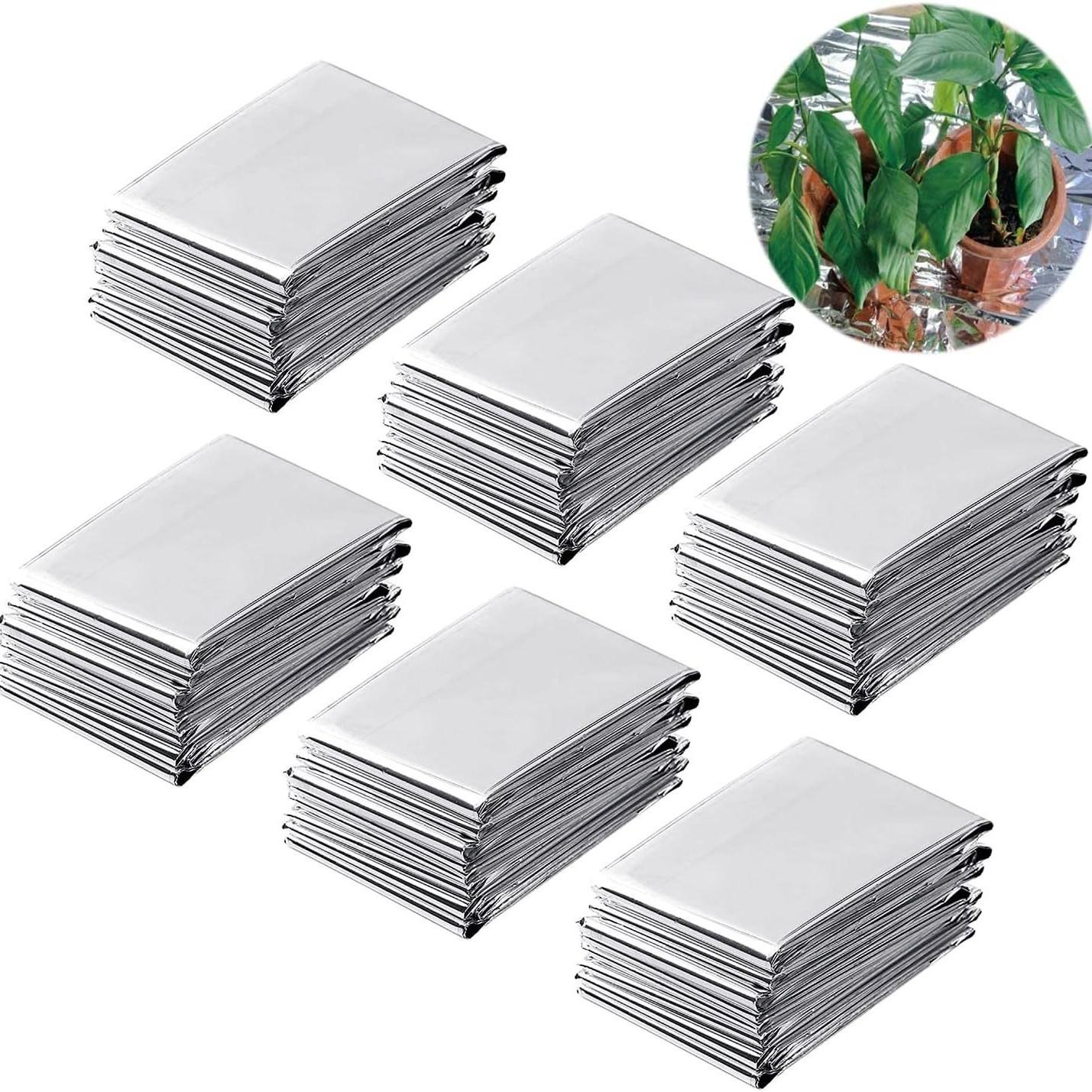 Reflective Mylar Film 6 Pieces for Plant Growth and Heat Retention with Tear Resistant and Lightweight Material
Reflective Mylar Film 6 Pieces for Plant Growth and Heat Retention with Tear Resistant and Lightweight Material