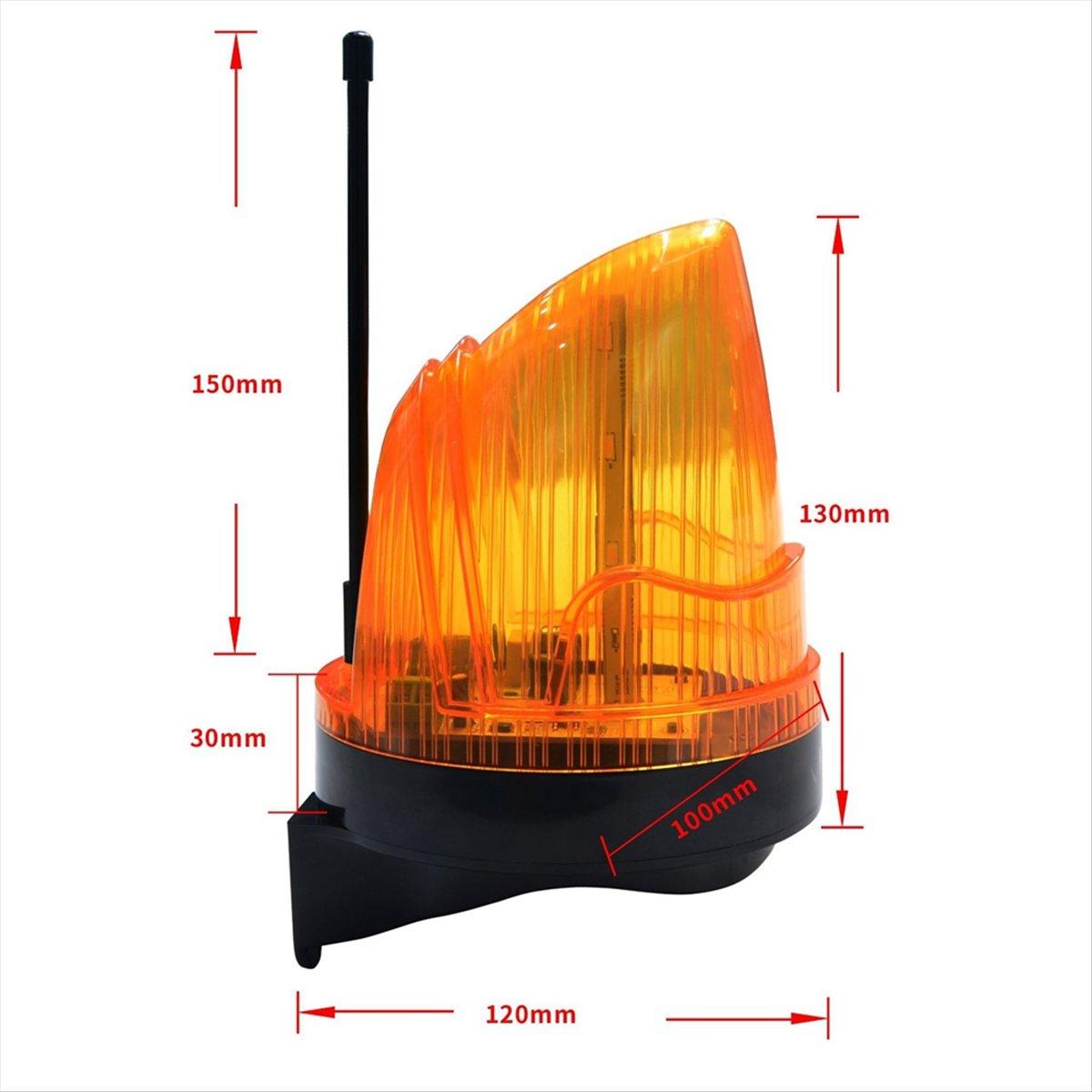 12V-220V LED Alarm Light Strobe Flashing Emergency Warning Lamp Wall Mount for Automatic Gate Opener China Mainland
12V-220V LED Alarm Light Strobe Flashing Emergency Warning Lamp Wall Mount for Automatic Gate Opener China Mainland