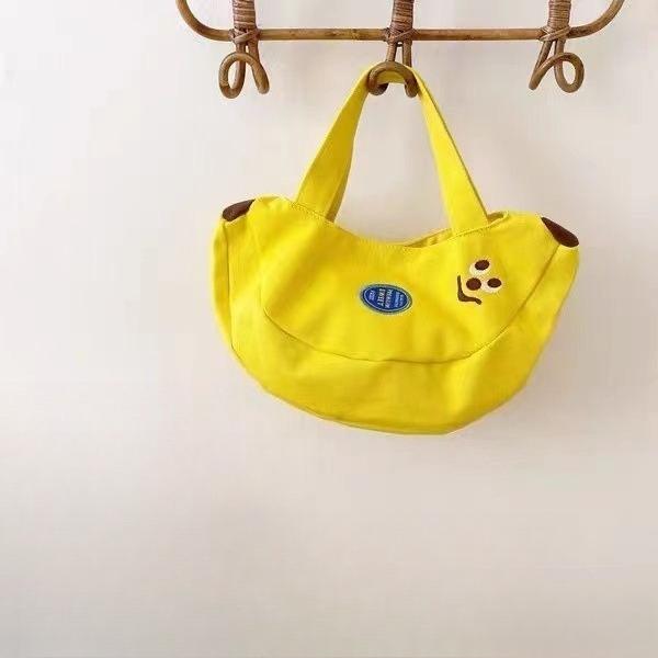 Outdoor Travel Portable Mother Handheld Banana Bag Cute Cartoon Embroidered Canvas Bag Office Worker Handbag Birthday Gift 24x14cm
Outdoor Travel Portable Mother Handheld Banana Bag Cute Cartoon Embroidered Canvas Bag Office Worker Handbag Birthday Gift 24x14cm