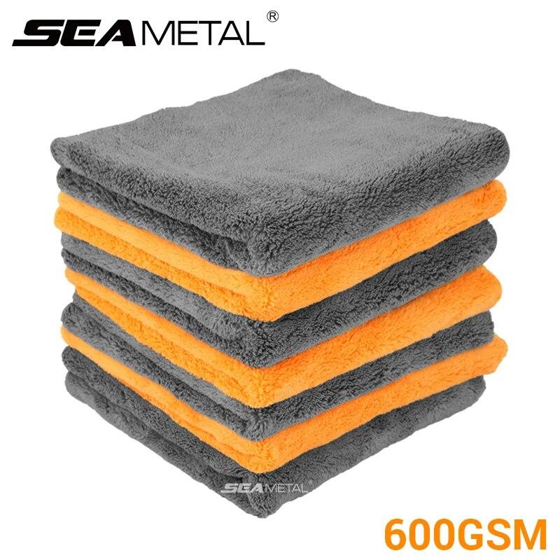 SEAMETAL 40X40 см полотенца из микрофибры для ухода за автомобилем, утолщенное полотенце для мытья автомобиля, сушка, инструмент для чистки автомобиля, аксессуары для автомойки
SEAMETAL 40X40 см полотенца из микрофибры для ухода за автомобилем, утолщенное полотенце для мытья автомобиля, сушка, инструмент для чистки автомобиля, аксессуары для автомойки
