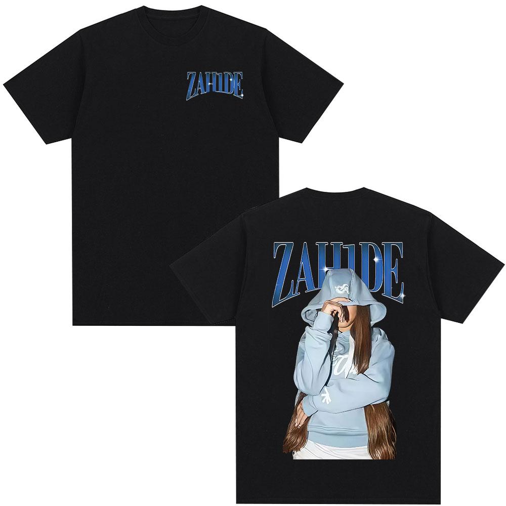 Футболка з двостороннім принтом Zahide Merch Чоловічий Жіночий Одяг Модні Футболки Літня Бавовняна Оверсайз Футболка з круглим вирізом та коротким рукавом 3XL
Футболка з двостороннім принтом Zahide Merch Чоловічий Жіночий Одяг Модні Футболки Літня Бавовняна Оверсайз Футболка з круглим вирізом та коротким рукавом 3XL