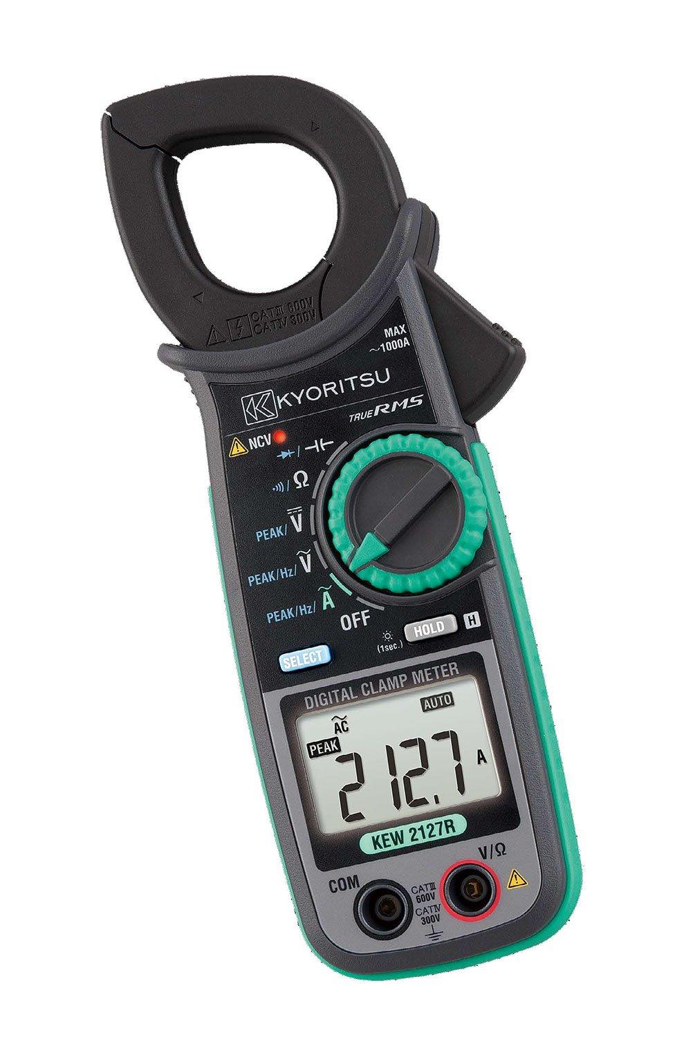 Kyoritsu Electric Meter Clamp Meter for AC Current Measurement True Effective Value AC1000A KEW 2127R (KYORITSU)
Kyoritsu Electric Meter Clamp Meter for AC Current Measurement True Effective Value AC1000A KEW 2127R (KYORITSU)